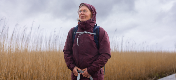 Buitenexpert Stien: ‘Een onstuimige herfst. Harde wind en regen op mijn gezicht, daar geniet ik van’