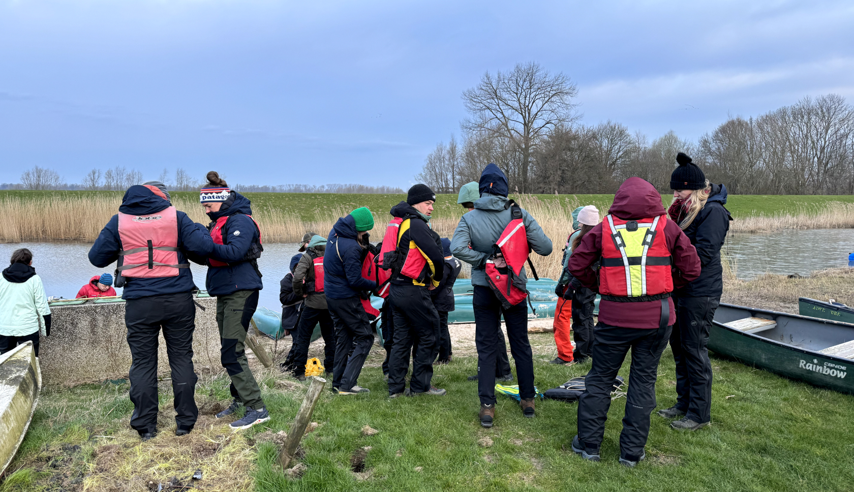 Veiligheid voor alles: draag een zwemvest als je (in de winter) kanoot in de Biesbosch