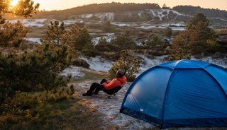 "Zet je tent altijd op voor vertrek of doe een tentencheck bij Bever."