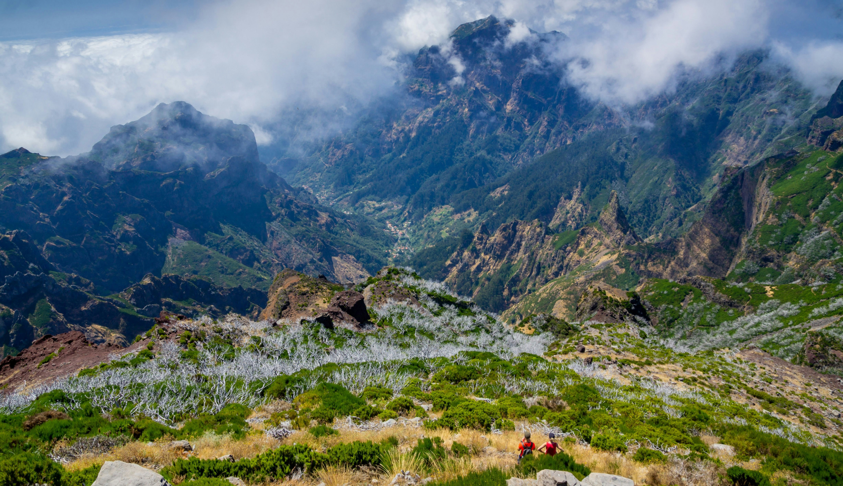 Het gebergte Picos de Europa in Spanje