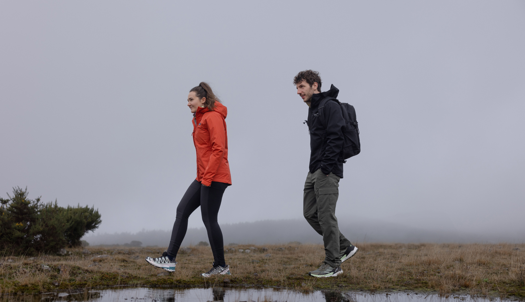 Een wandelknooppunt werkt als een fietsknooppunt