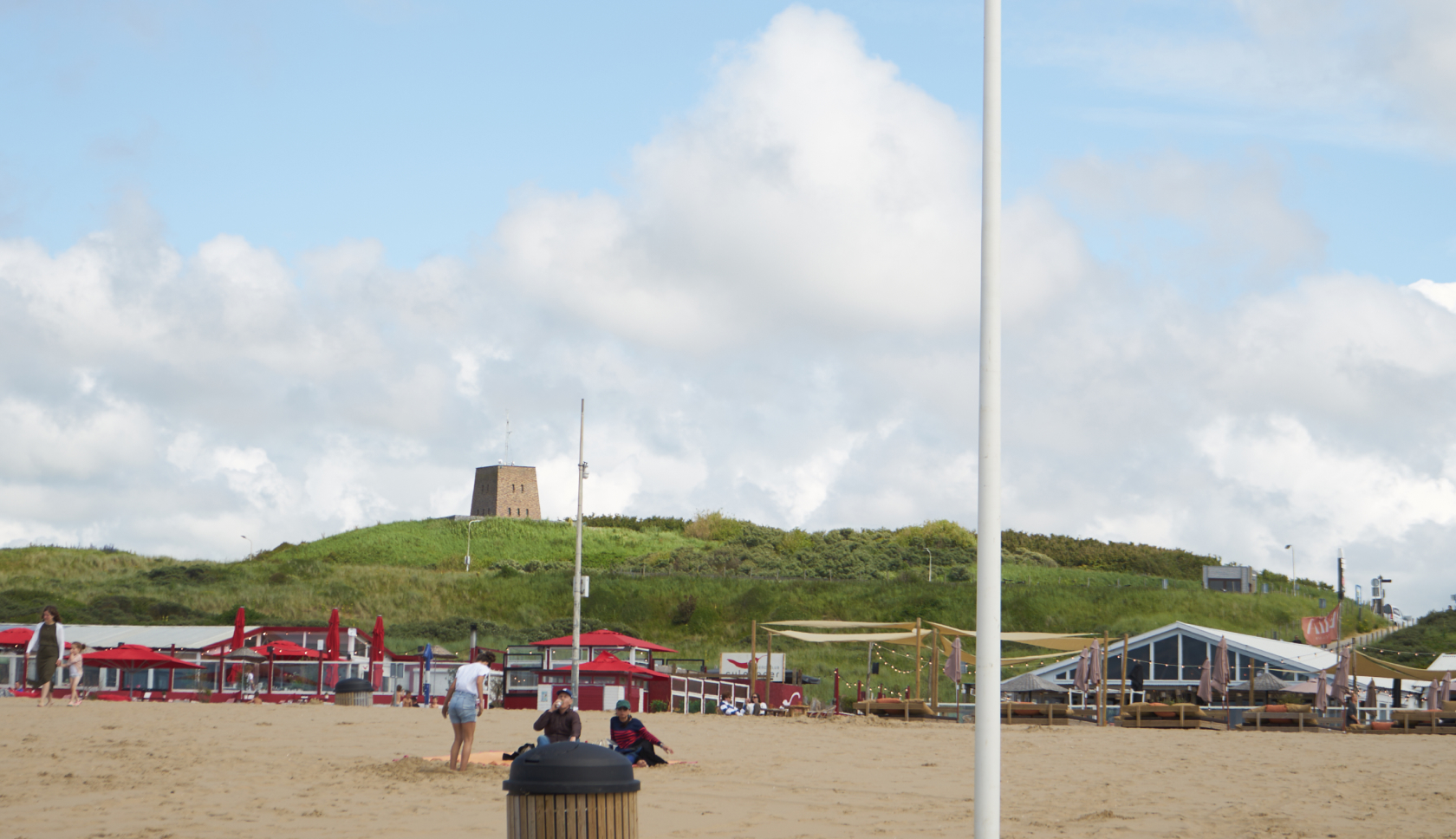 het strand van scheveningen