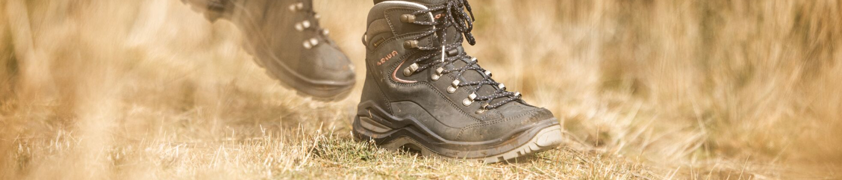 Goede wandelschoenen helpen blaren voorkomen