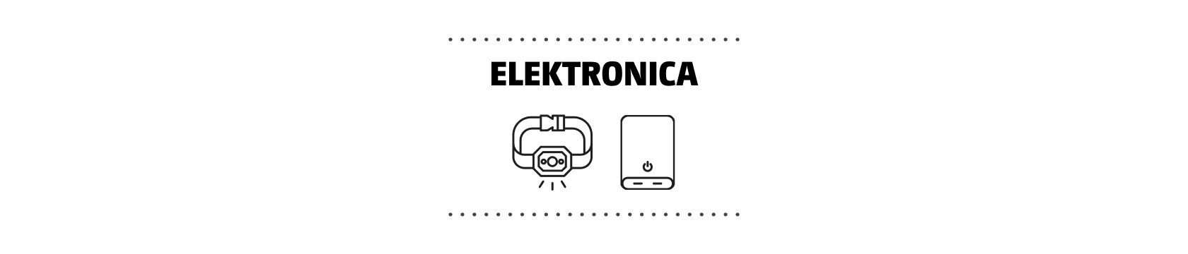 elektronica voor je trekking