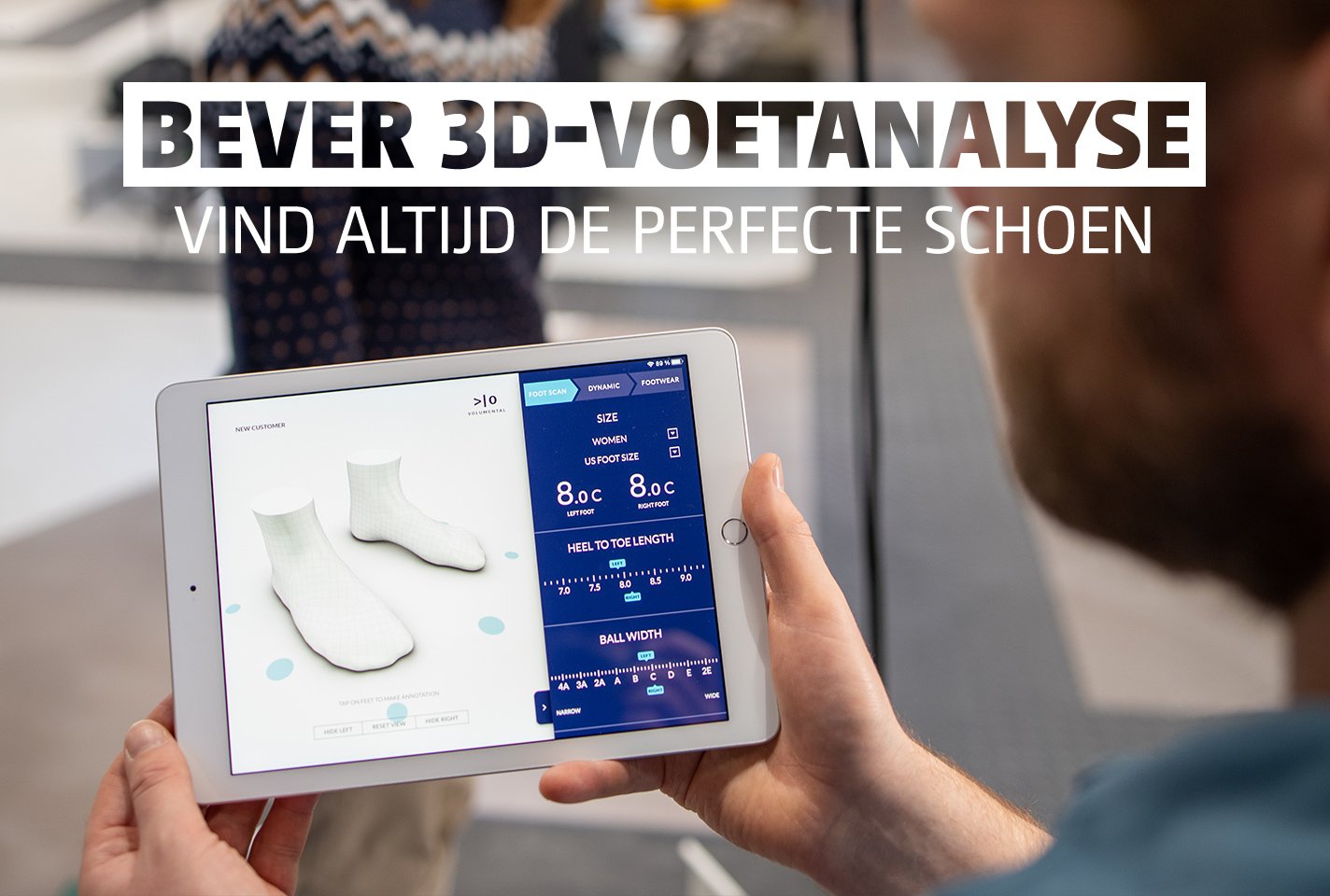 Bever 3D voetanalyse